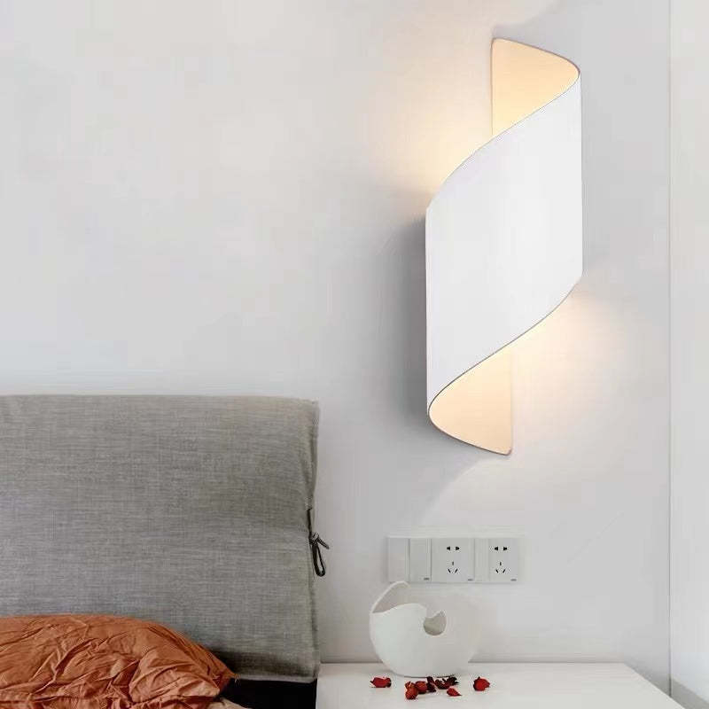 Moderne Spiral-LED-Wandleuchte - TwistLight