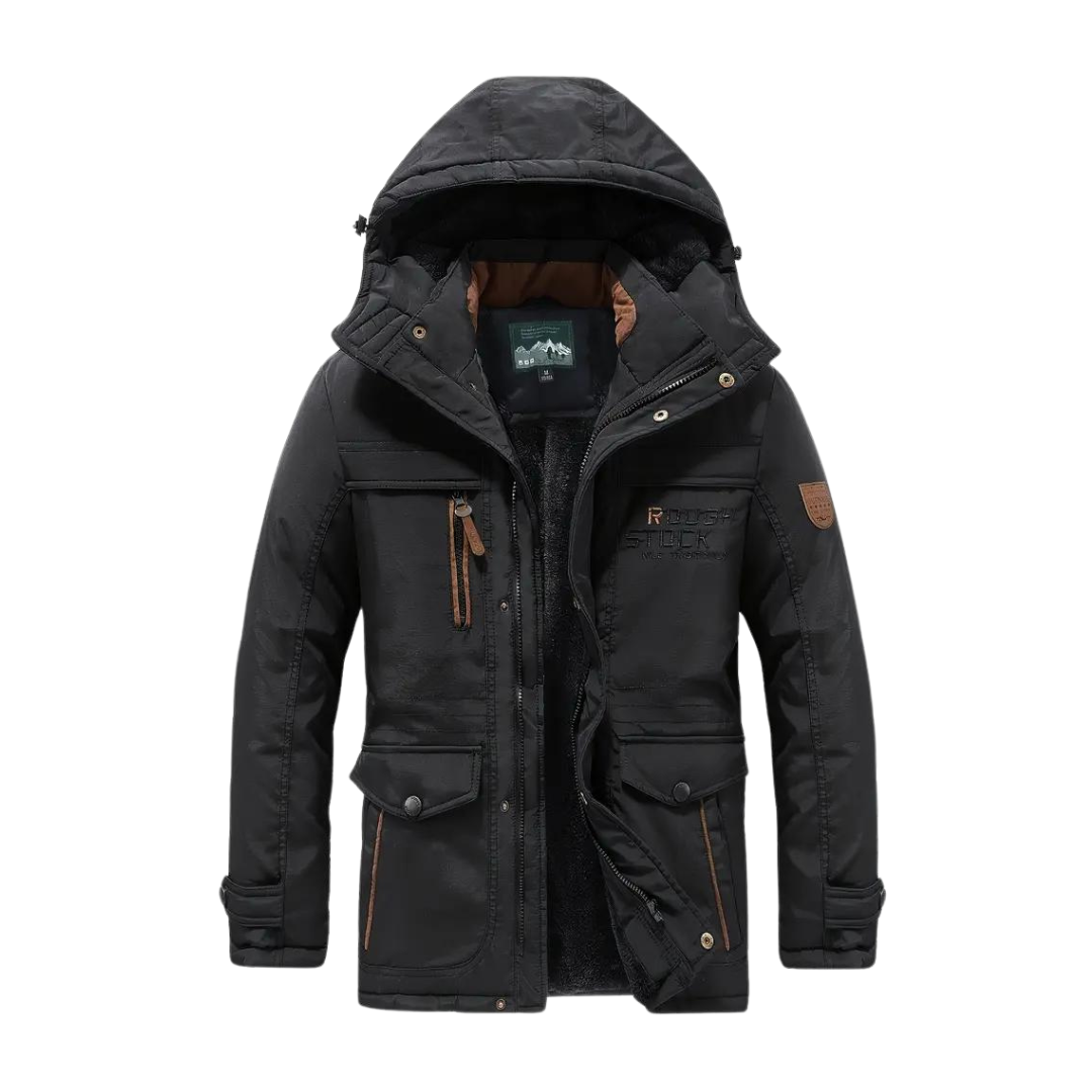 Herren Outdoorjacke gefüttert | Wasserdicht & winddicht – Kaspar