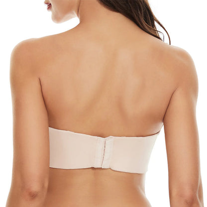 Nahtloser Bandeau-BH mit abnehmbaren Trägern – Camille