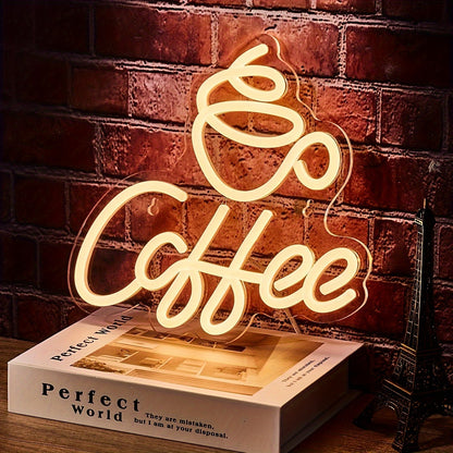 LED-Neonschild im Kaffeestil – Jules