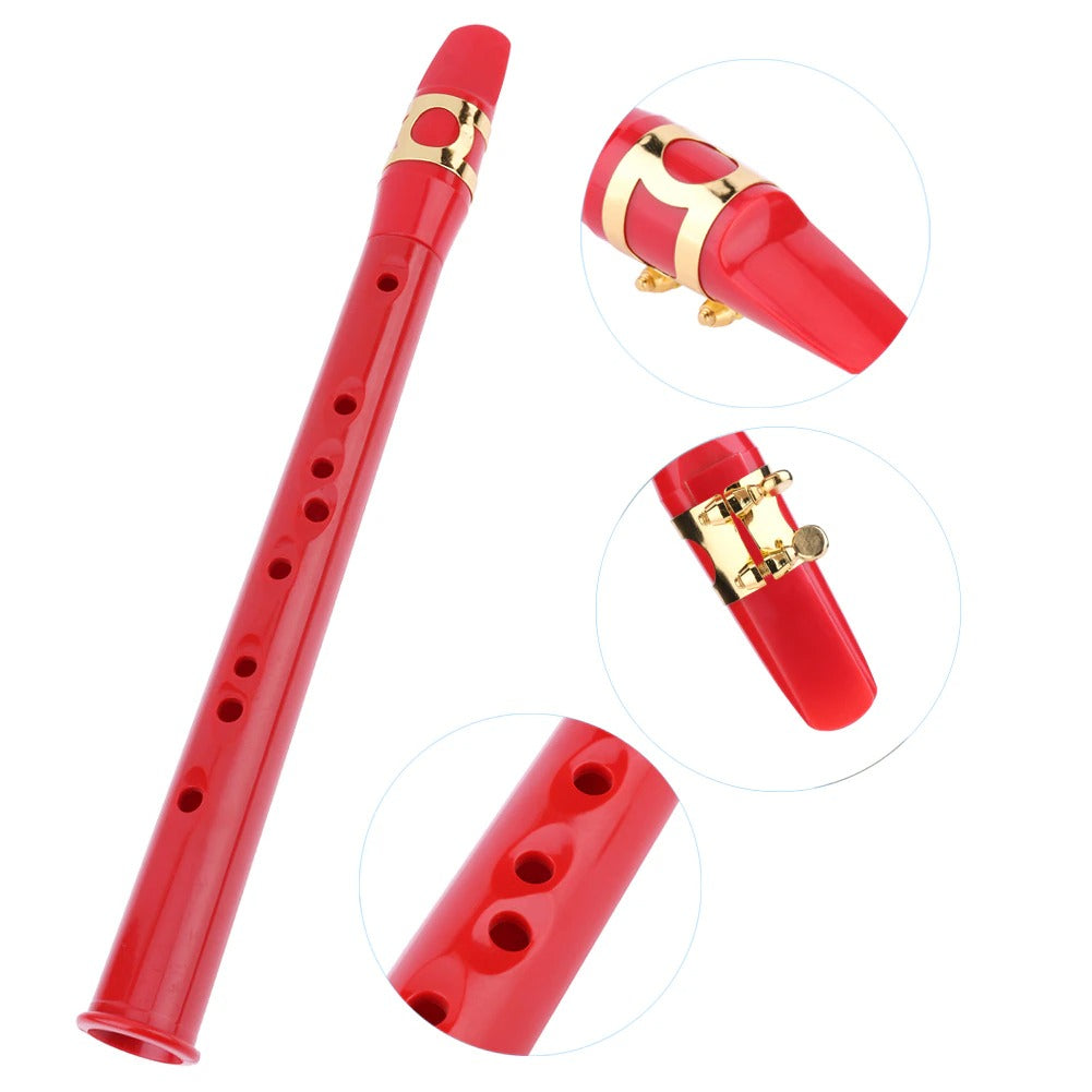 Tragbares Mini-Saxofon mit Alt-Mundstück – Für Anfänger und Fortgeschrittene