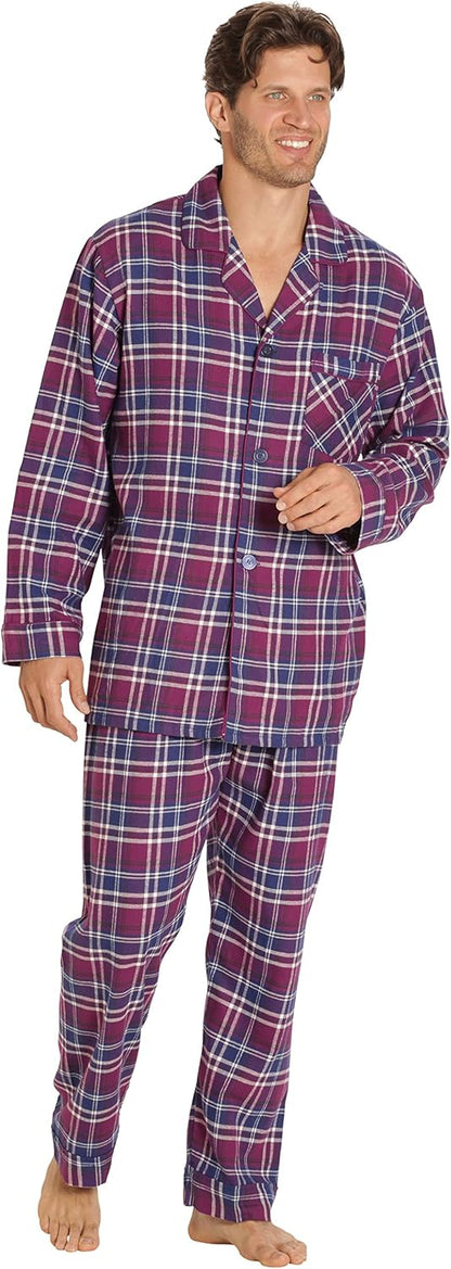 Luxe Flanellen Heren Pyjama - Wyatt