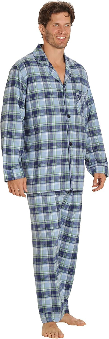 Luxe Flanellen Heren Pyjama - Wyatt