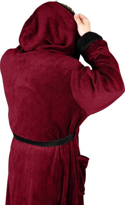 Comfortabele Heren Fleece Badjas - Harry