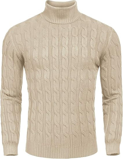 Casual Gebreide Heren Coltrui - Sander