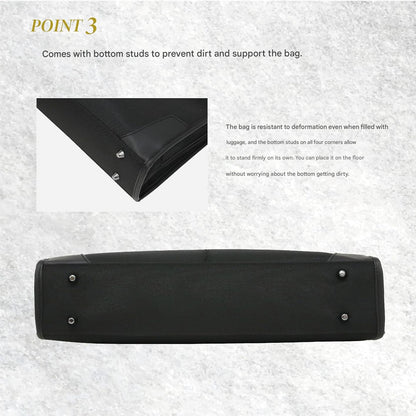 Professionelle 2-Wege-Business-Laptoptasche mit organisierter Aufbewahrung