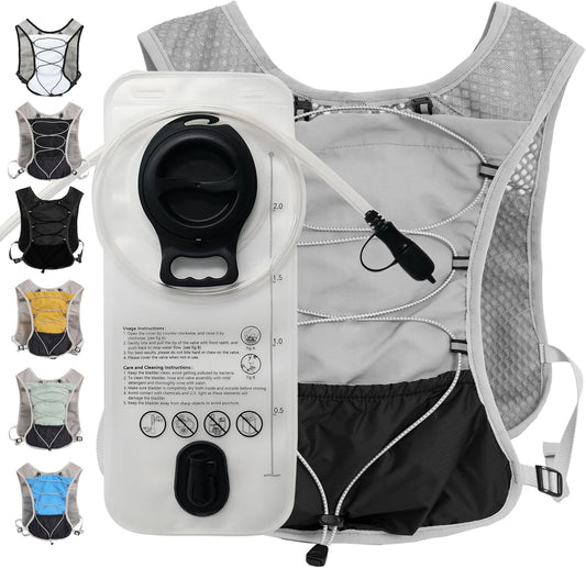 Ultraleichter Hydrationslaufweste mit 2L Wasserblase – Dravien