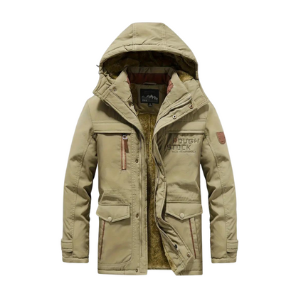 Herren Outdoorjacke gefüttert | Wasserdicht & winddicht – Kaspar