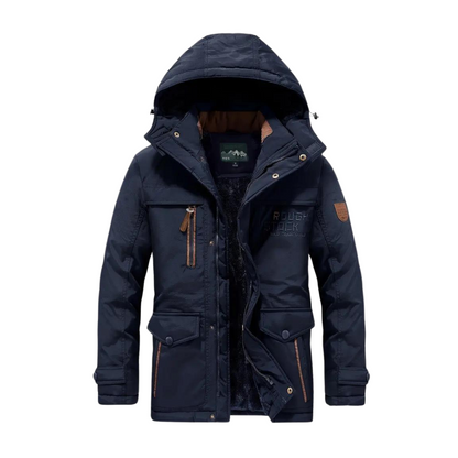 Herren Outdoorjacke gefüttert | Wasserdicht & winddicht – Kaspar