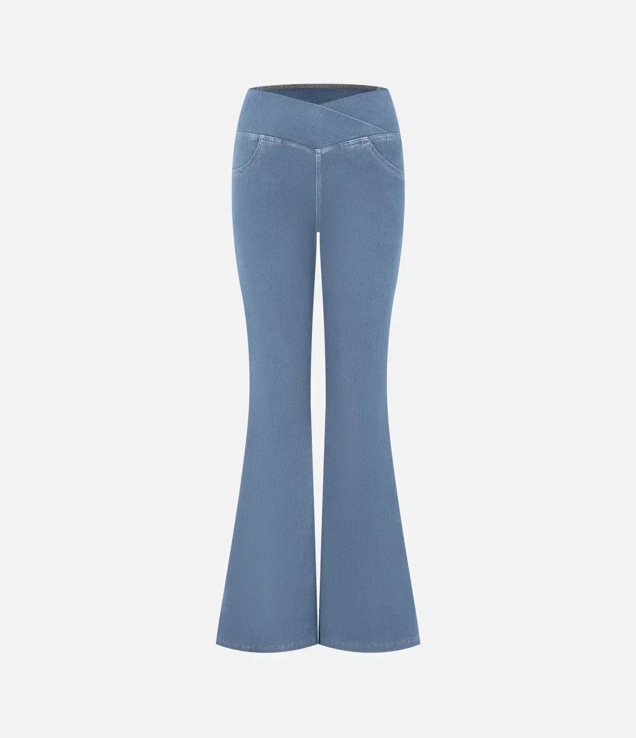 Stilvolle Bootcut-Jeans für Damen - Rosa