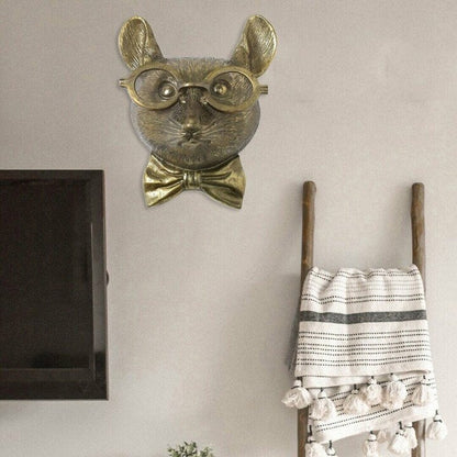 Verspielte Tierkopf Wanddekoration - WallCritters