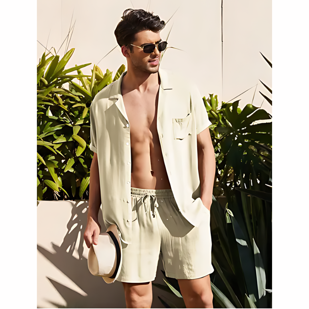 Leinen Herren Sommeranzug – Jairo