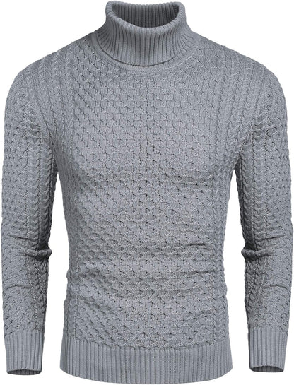Casual Gebreide Heren Coltrui - Sander