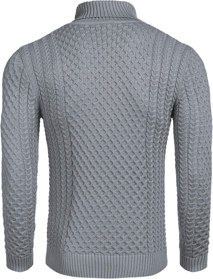 Casual Gebreide Heren Coltrui - Sander
