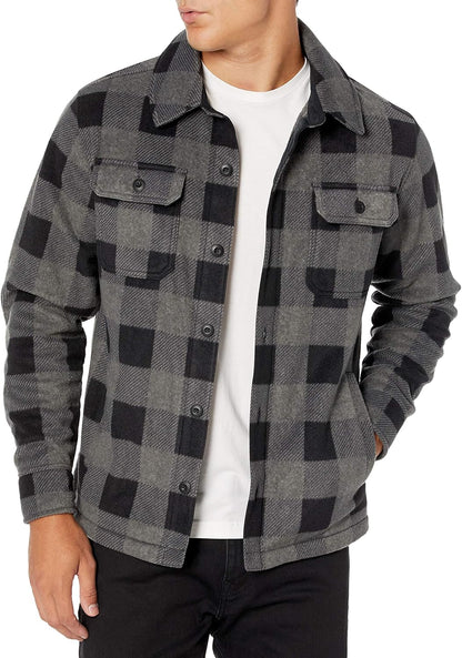 Comfortabel Heren Fleece Overhemd - Max