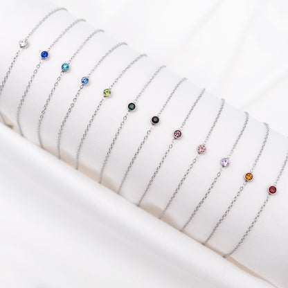 925 Sterling Silberarmband - GoldFlash