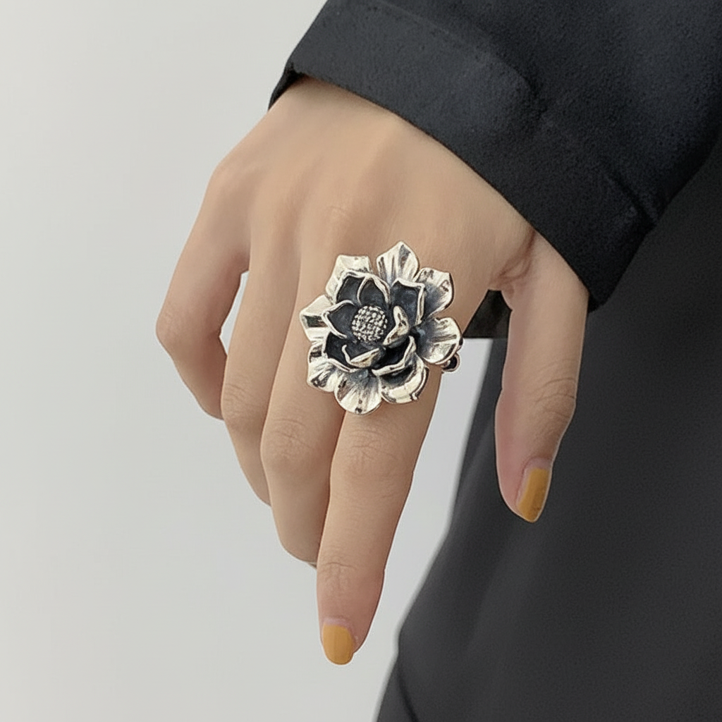 925er Silberring - SilverBlossom