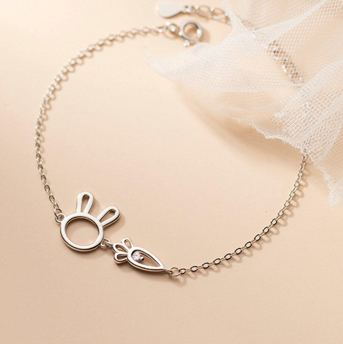 925er Sterlingsilber Armband - HopeLink