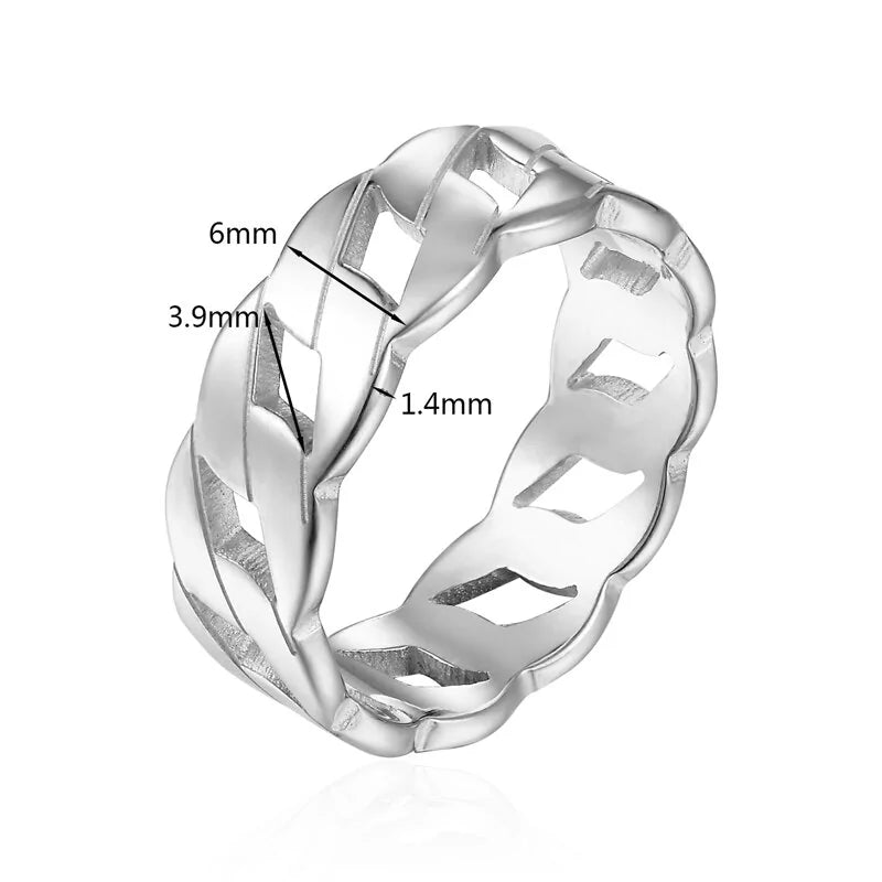 Zeitloser Prunk Ring - Elena