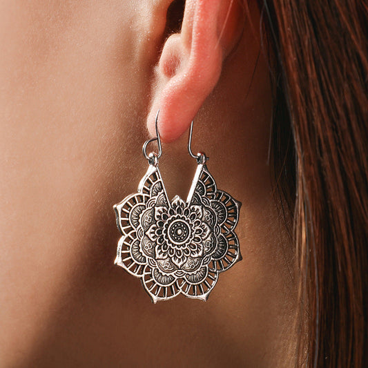 Lotus Mandala-Ohrringe – Levana