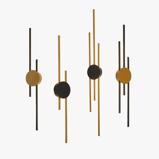 Moderne Industrielle LED-Wandlampe - LumoGlow