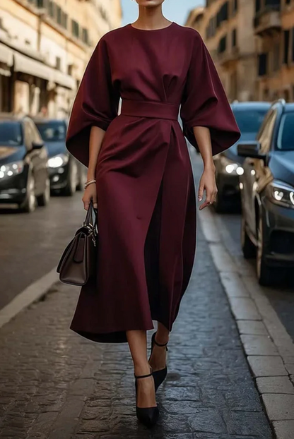 Abendkleid Mit Taillengürtel - Angela