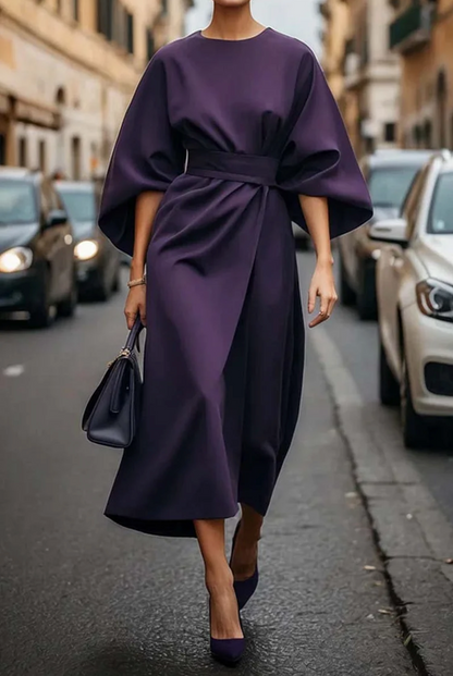 Abendkleid Mit Taillengürtel - Angela