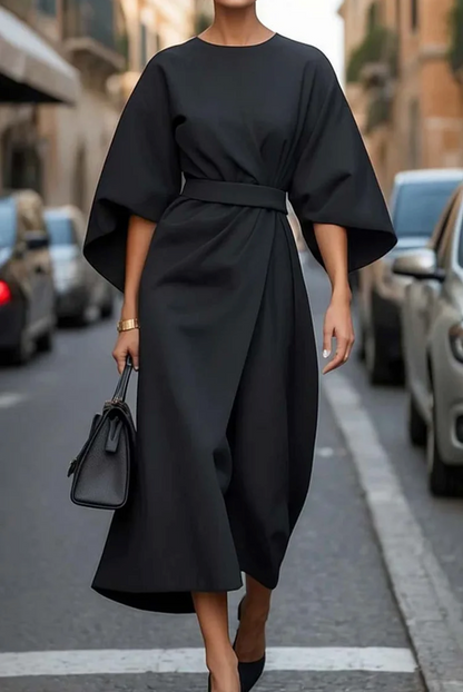 Abendkleid Mit Taillengürtel - Angela