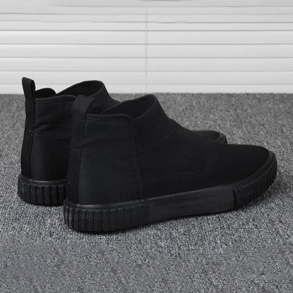 Herren Canvas-Sneaker mit High-Top-Design – Lennard