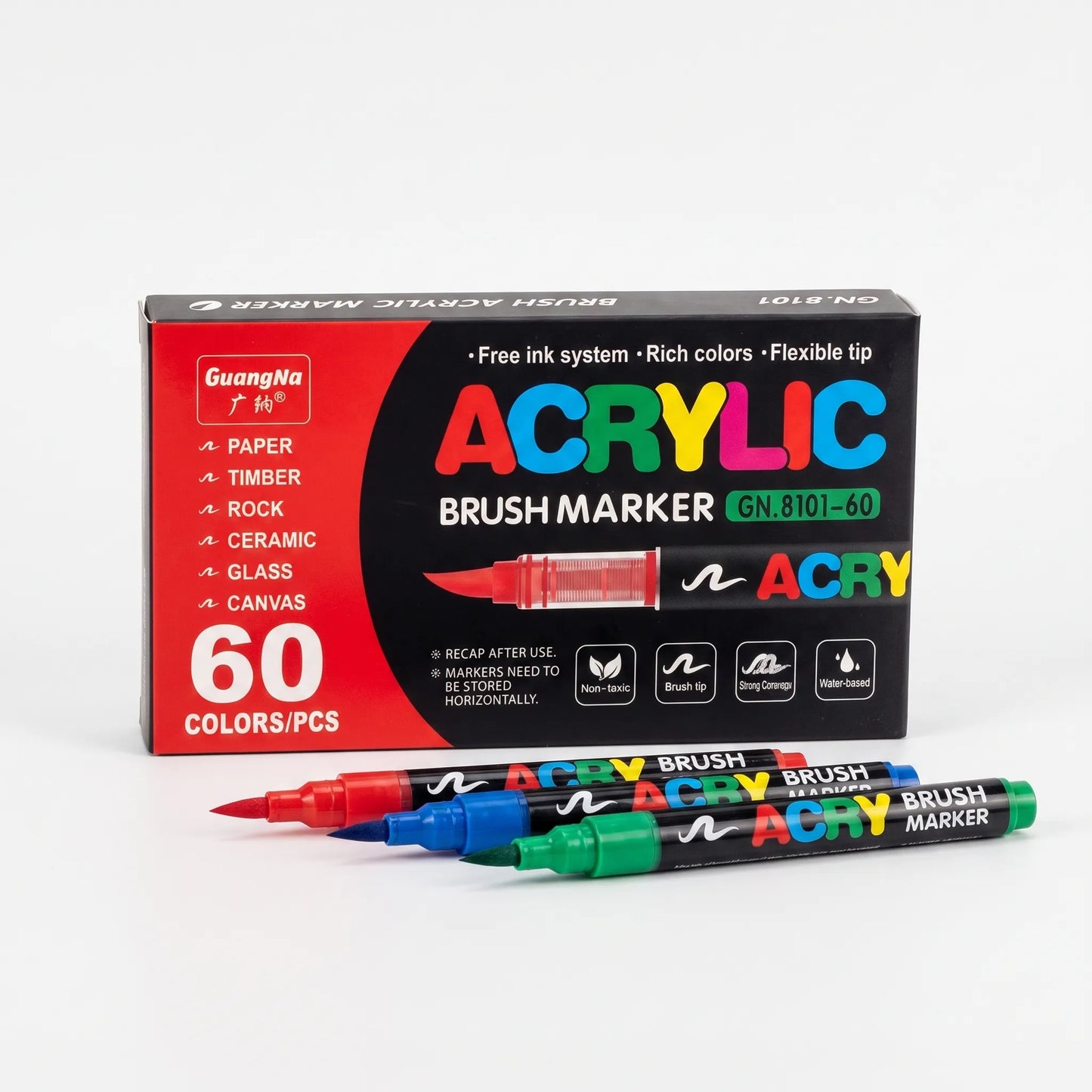Acrylmarker Mit Flexibler Spitze - ChromaFlow