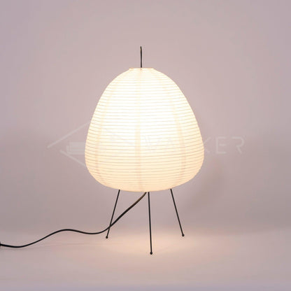 Japanische Papier-Tischlampe - Yumi