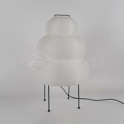 Japanische Papier-Tischlampe - Yumi