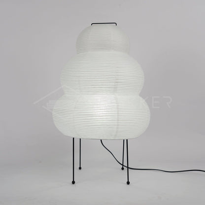 Japanische Papier-Tischlampe - Yumi