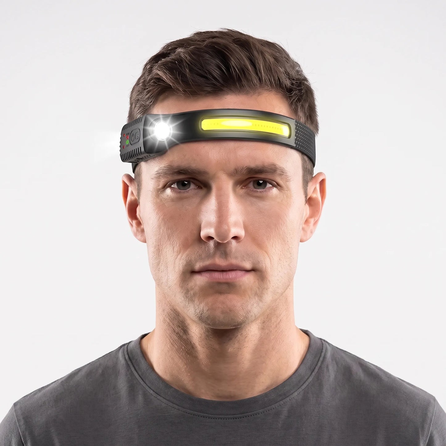 Akku-Stirnlampe Im Banddesign - Beamflex