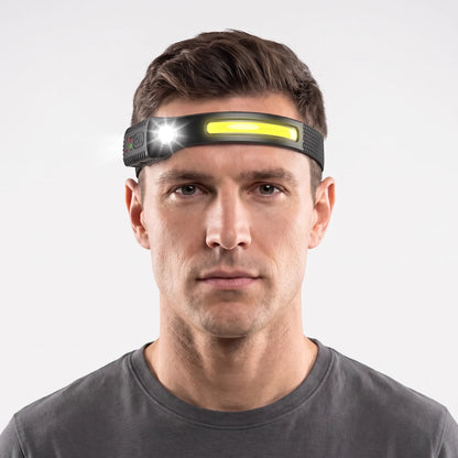 Akku-Stirnlampe Im Banddesign - Beamflex