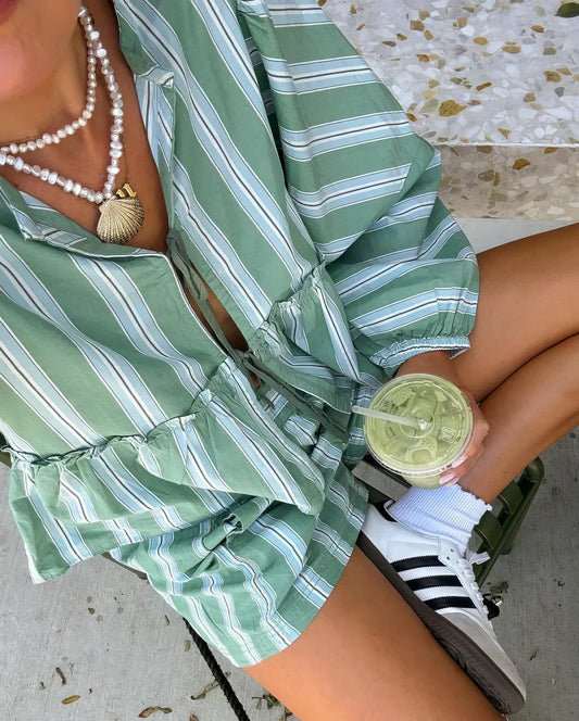 Luftiges Freizeitoutfit für Damen – Solenne