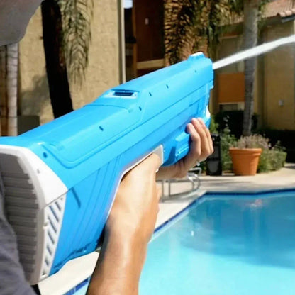 Elektrische Wasserpistole mit Akku – für starke Wasserstrahlen & langen Spielspaß