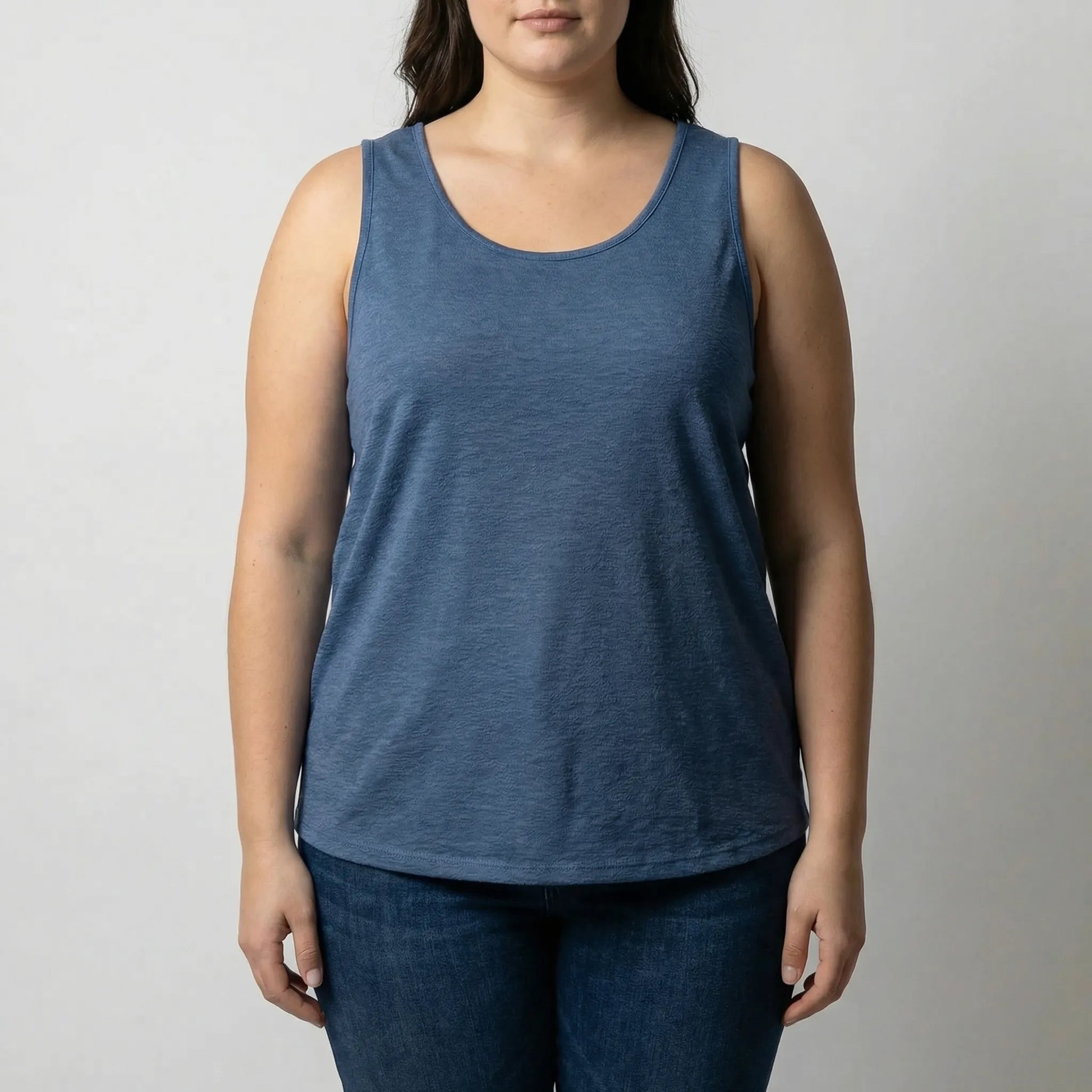 Ärmelloses Damen Achselshirt In Großen Größen - Elsa