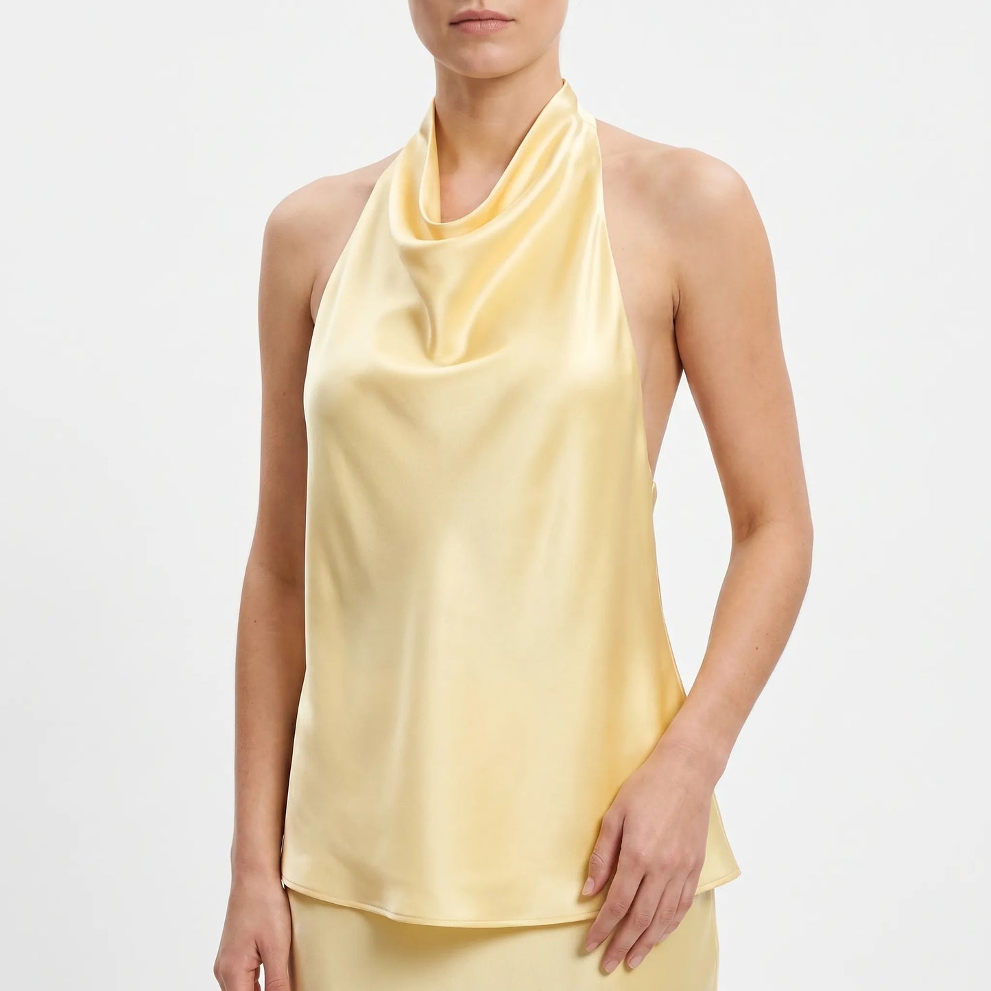 Ärmelloses Damentop Mit Neckholder -  Sandra