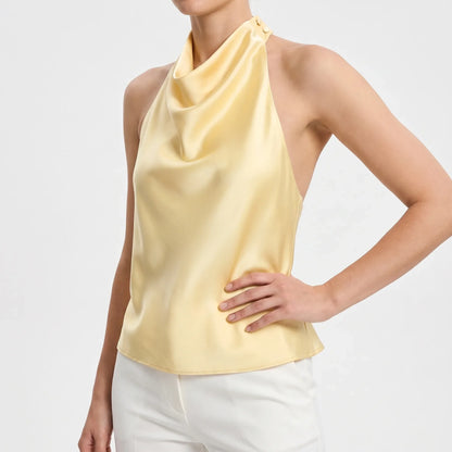 Ärmelloses Damentop Mit Neckholder -  Sandra