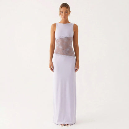 Ärmelloses Maxi Abendkleid - Lilith