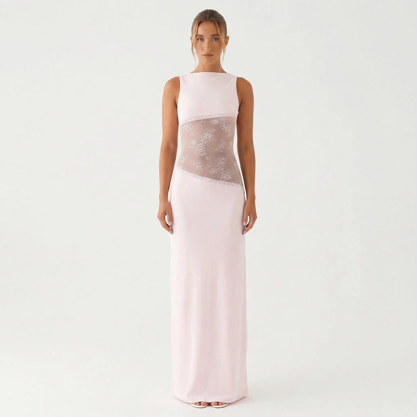 Ärmelloses Maxi Abendkleid - Lilith
