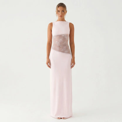 Ärmelloses Maxi Abendkleid - Lilith