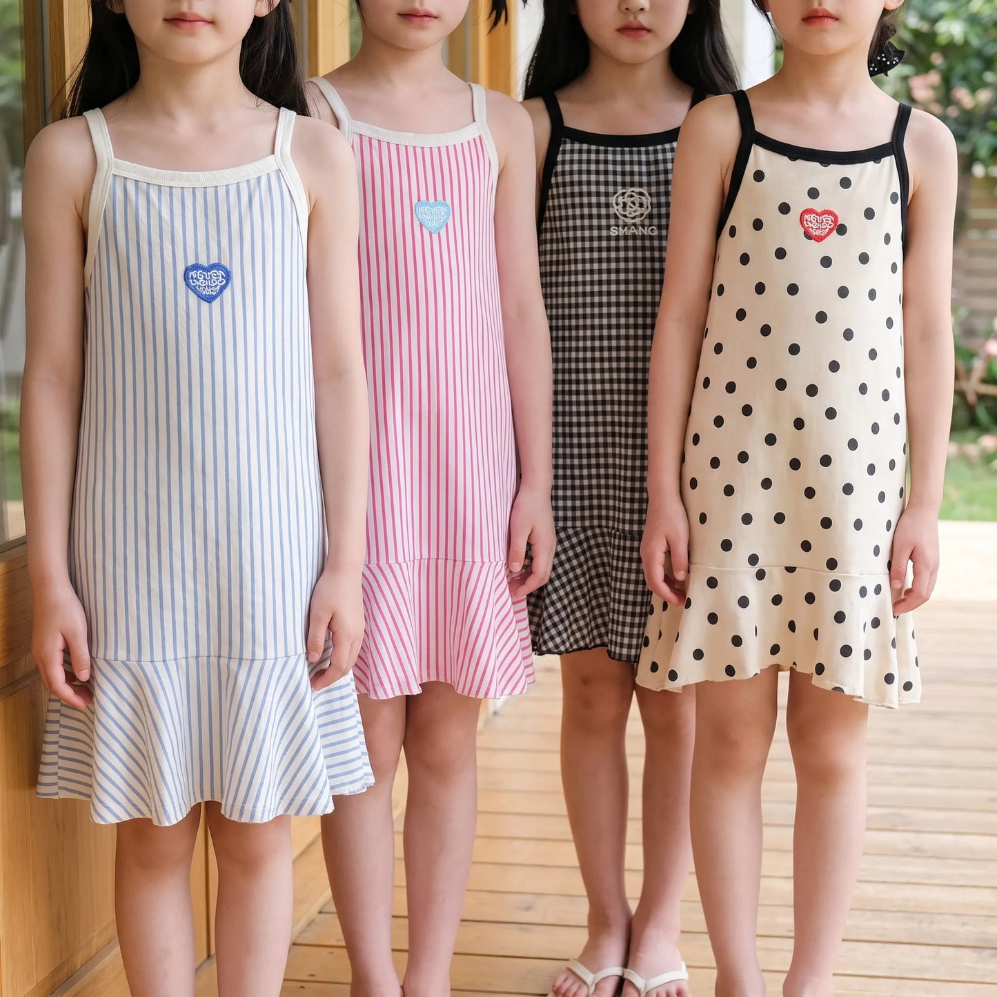 Ärmelloses Sommerkleid Mit Rüschensaum - Somerdal