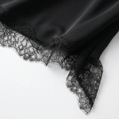 Asymmetrisches Slipkleid Mit Transparenten Details -  Mable