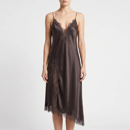 Asymmetrisches Trägerkleid -  Esther