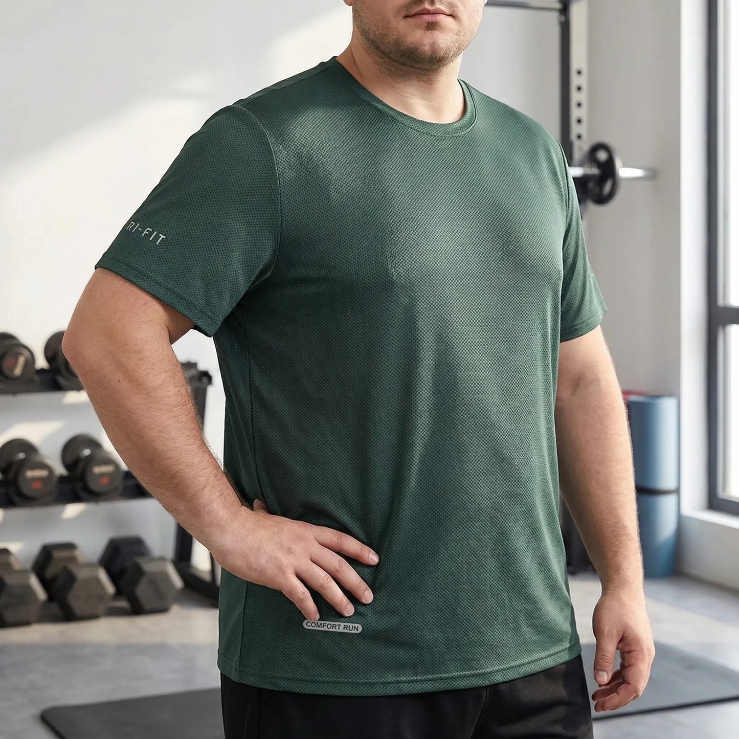 Atmungsaktives Freizeit T Shirt In Plus Size - Oliver