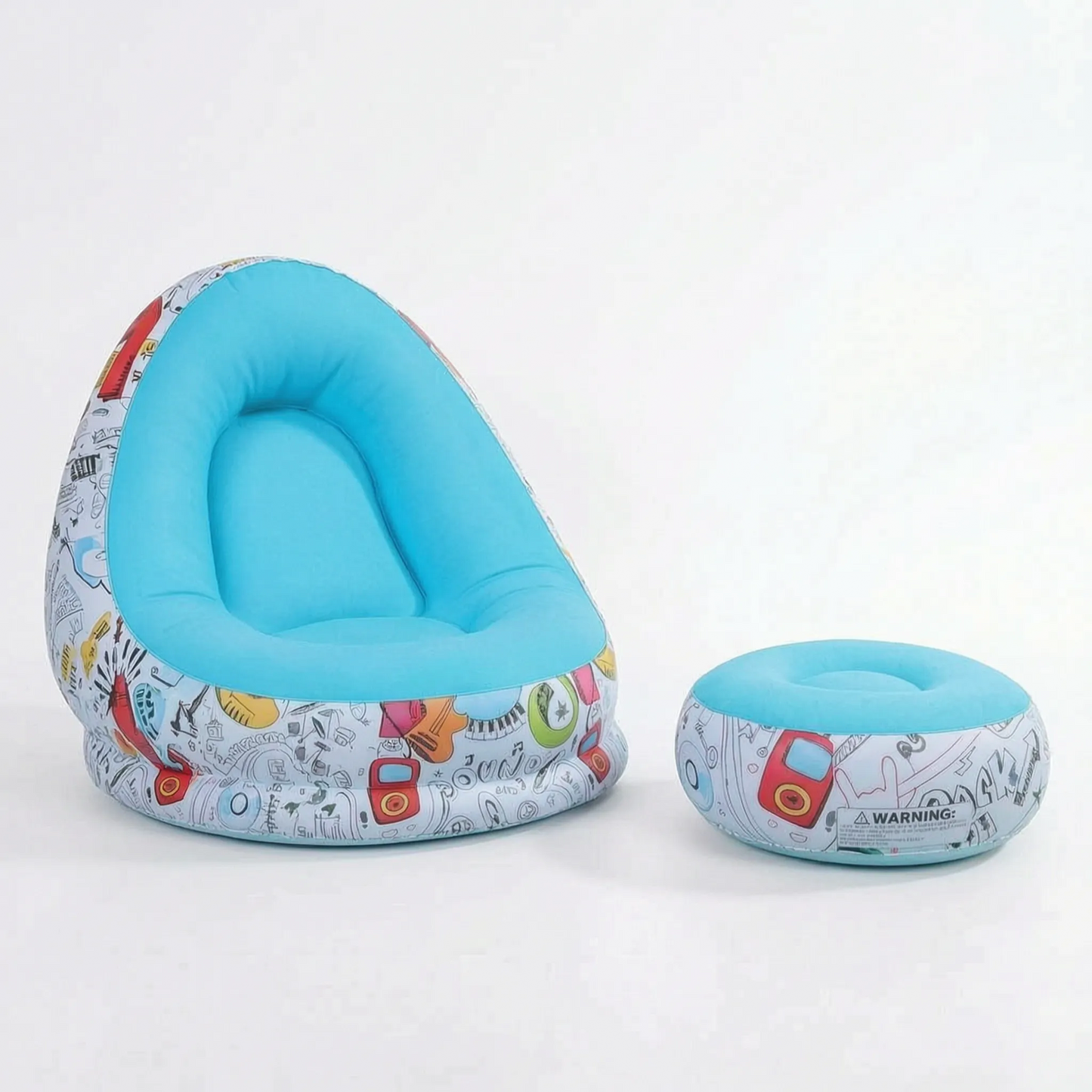 Aufblasbarer Sessel Mit Hocker - Aerolounge