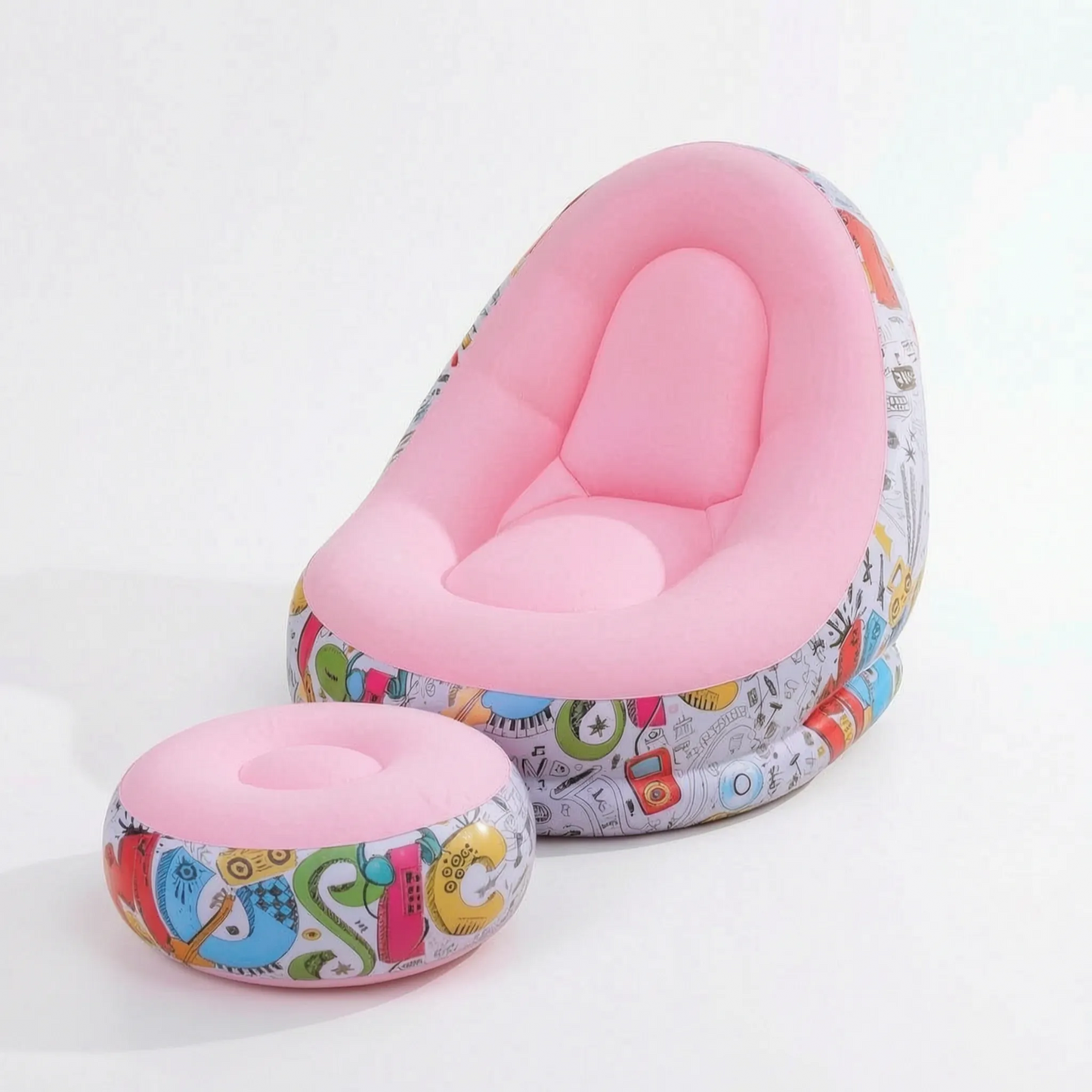 Aufblasbarer Sessel Mit Hocker - Aerolounge