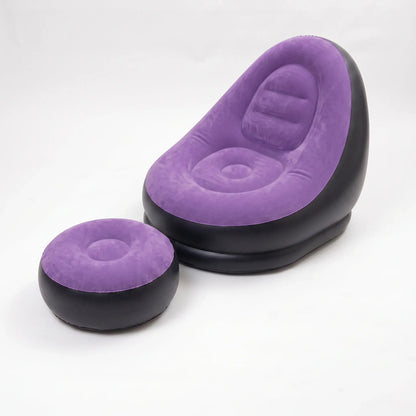 Aufblasbarer Sessel Mit Hocker - Aerolounge